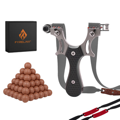 Tirachinas de Metal Recto Fyrelinx - Pack COMPLETO