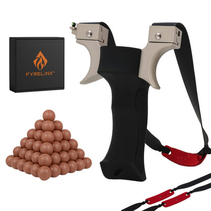 Tirachinas Profesional Fyrelinx – Potencia y Precisión | PACK COMPLETO